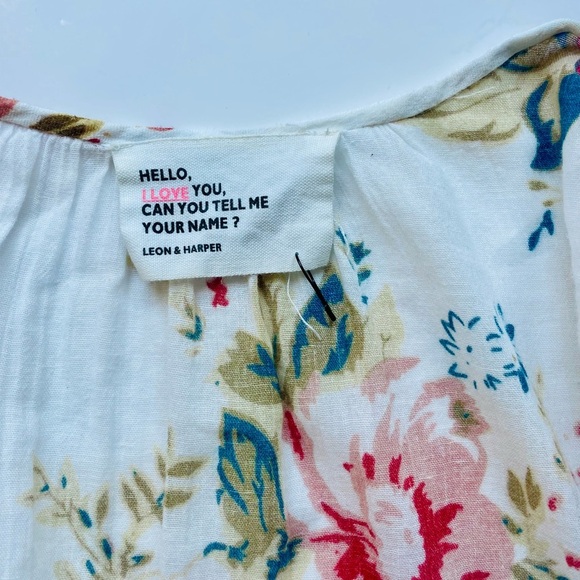 LEON & HARPER Floral Wrap Dress - Picture 4 of 8